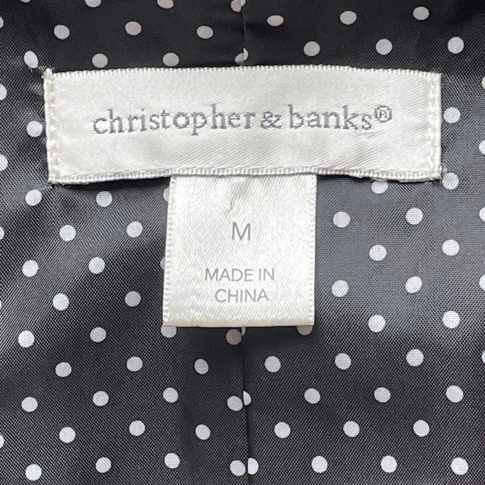 C&B Black Single Button Blazer Size Medium - Picture 10 of 10